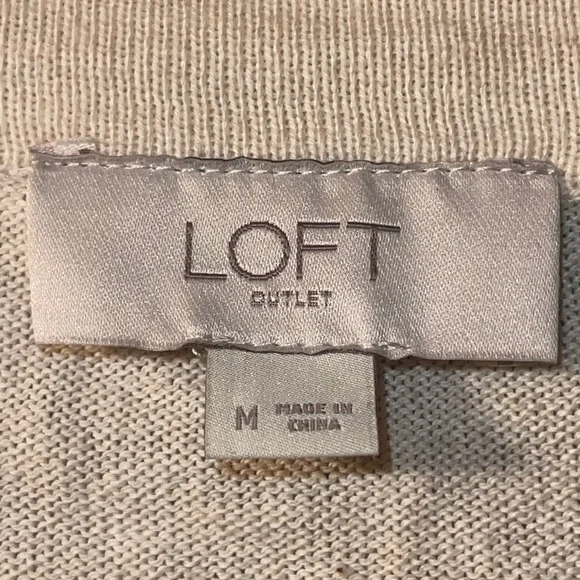 Loft boho floral sleeve sweater - Picture 4 of 4